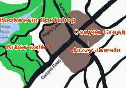 Map of the Canyon Creek Shopping Center